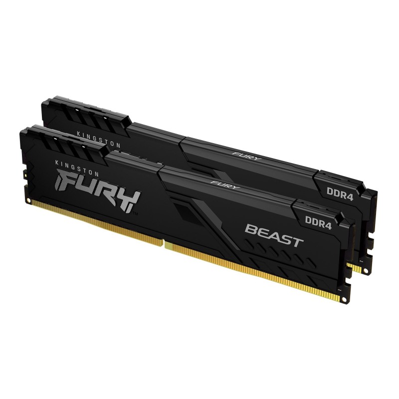 64GB (2x32GB) KINGSTON FURY Beast DDR4-3600 CL18 RAM Gaming Arbeitsspeicher Kit